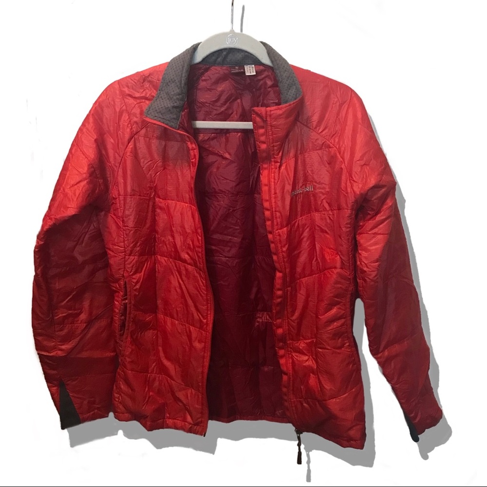 Mont-Bell Red Puffy